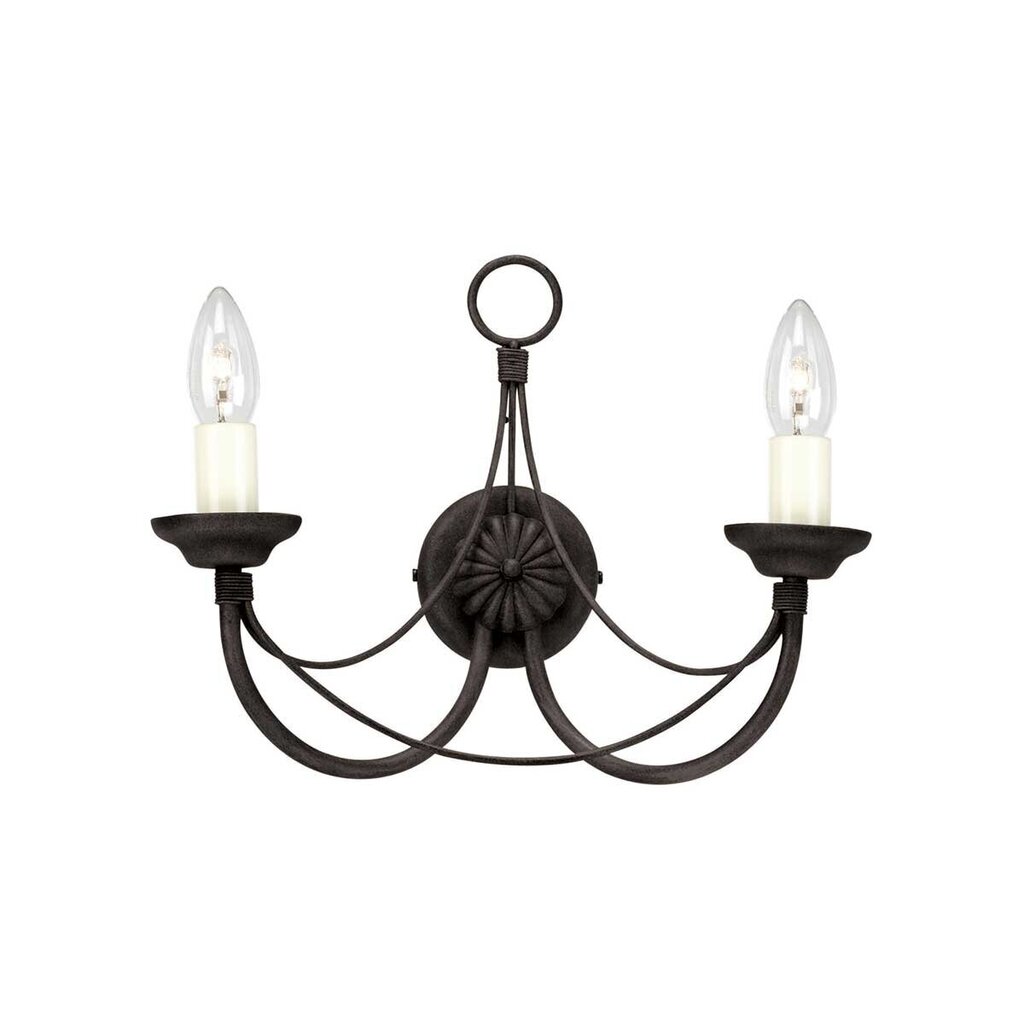 Seinävalaisin Elstead Lighting Carisbrooke CB2-BLACK hinta ja tiedot | Seinävalaisimet | hobbyhall.fi