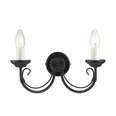 Seinävalaisin Elstead Lighting Chartwell CH2-BLACK