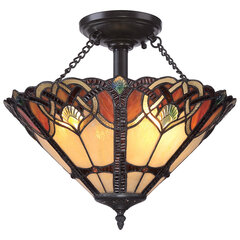 Kattovalaisin Elstead Lighting Cambridge QZ-CAMBRIDGE-SF hinta ja tiedot | Kattovalaisimet | hobbyhall.fi