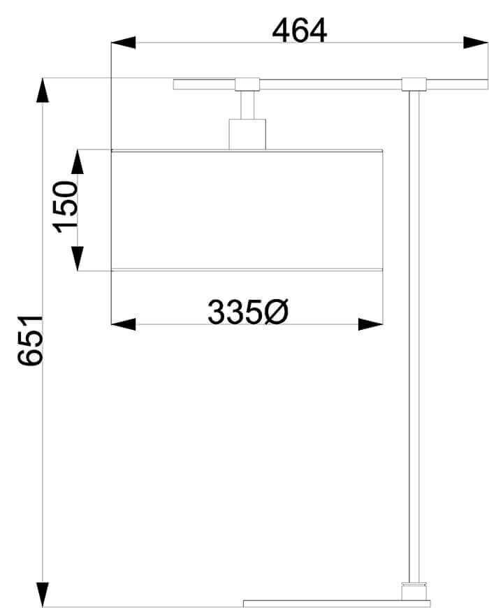 Pöytävalaisin Elstead Lighting Balance BALANCE-TL-WPN hinta ja tiedot | Pöytävalaisimet | hobbyhall.fi