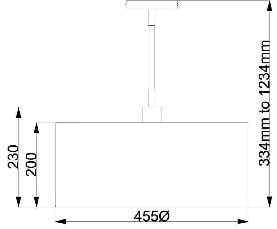 Riippuvalaisin Elstead Lighting Balance BALANCE-P-BRPB hinta ja tiedot | Riippuvalaisimet | hobbyhall.fi