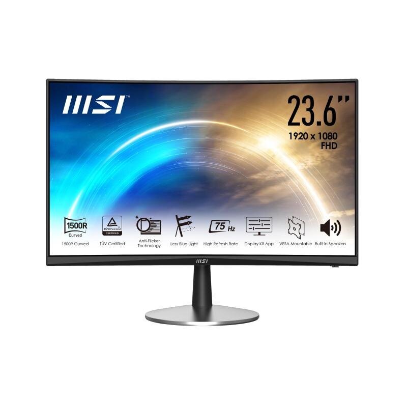 MSI Pro, MP242C hinta ja tiedot | Näytöt | hobbyhall.fi