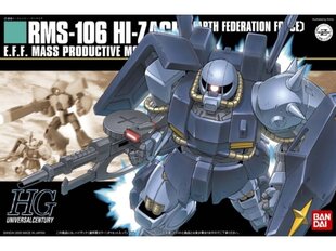 Bandai - HGUC RMS-106 Hi-Zack (Earth Federation Force), 1/144 hinta ja tiedot | LEGOT ja rakennuslelut | hobbyhall.fi