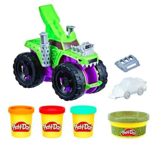 Play-Doh-pyörät Monster Truck hinta ja tiedot | Kehittävät lelut | hobbyhall.fi