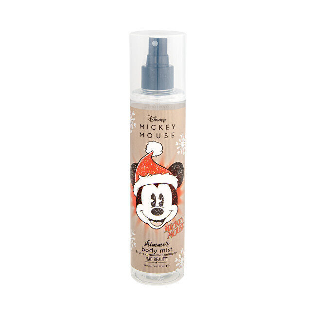 Vartalosuihke Mickey Jingle All The Way Body Shimmer, 240 ml hinta ja tiedot | Vartalovoiteet ja -emulsiot | hobbyhall.fi