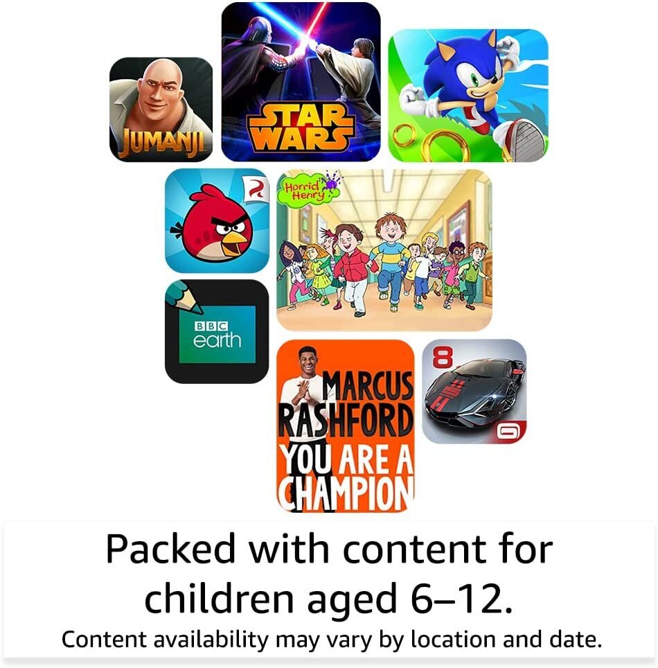 Amazon Fire HD 8 32GB Kids Pro 2022, cyber blue hinta ja tiedot | Tabletit | hobbyhall.fi