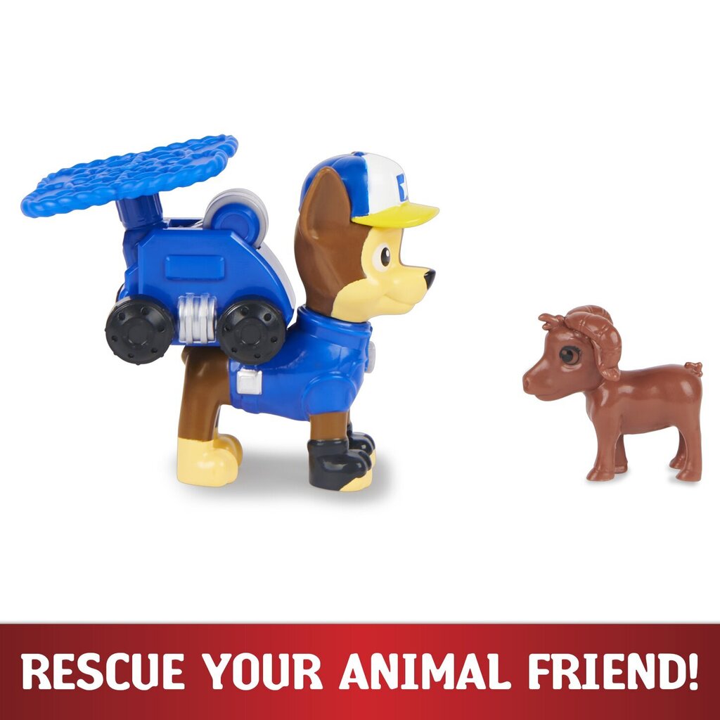 Figuuri lisätarvikkeineen Chase Paw Patrol (Ryhmä Hau) (Paw Patrol (Ryhmä Hau)) SpinMaster, 6065250 hinta ja tiedot | Poikien lelut | hobbyhall.fi