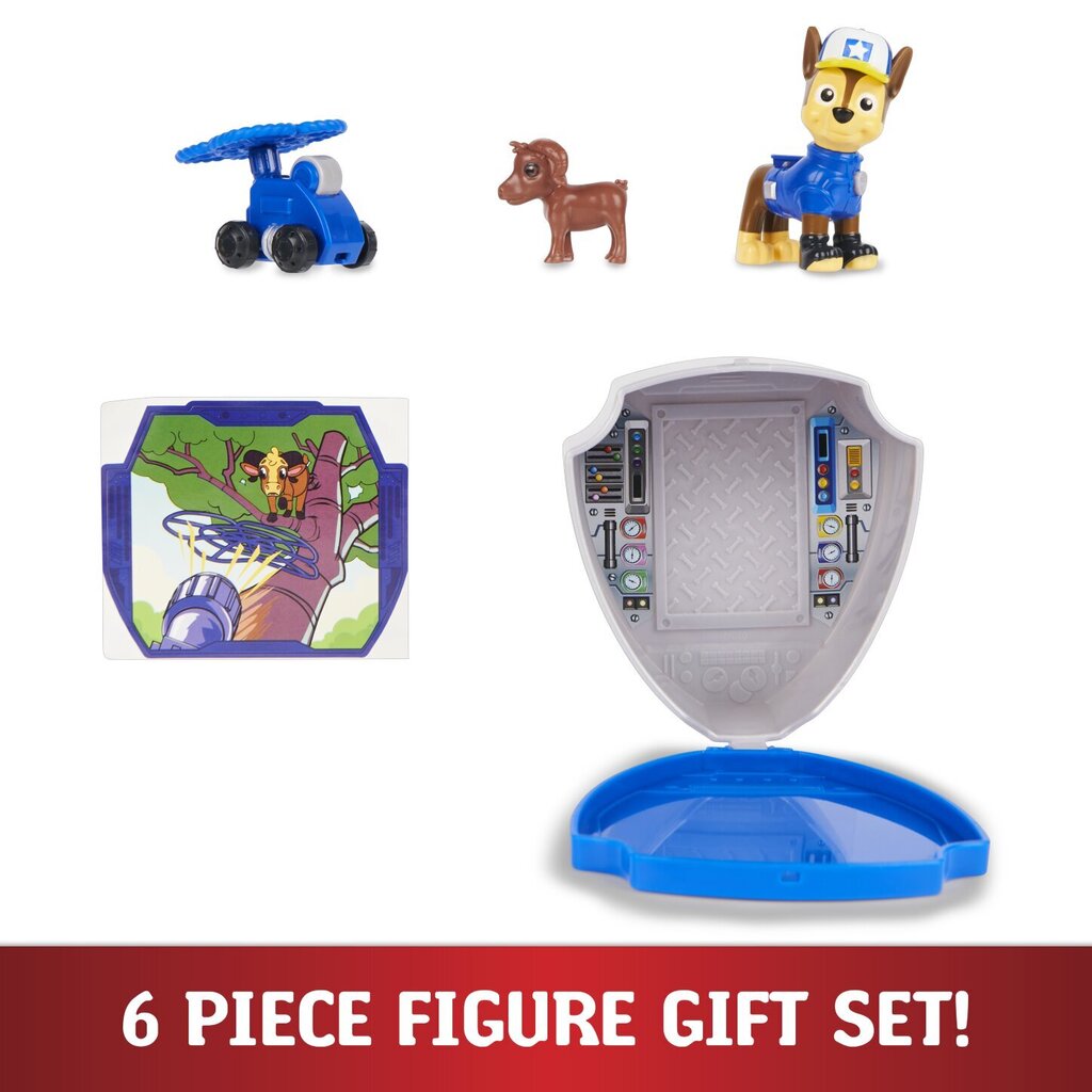 Figuuri lisätarvikkeineen Chase Paw Patrol (Ryhmä Hau) (Paw Patrol (Ryhmä Hau)) SpinMaster, 6065250 hinta ja tiedot | Poikien lelut | hobbyhall.fi