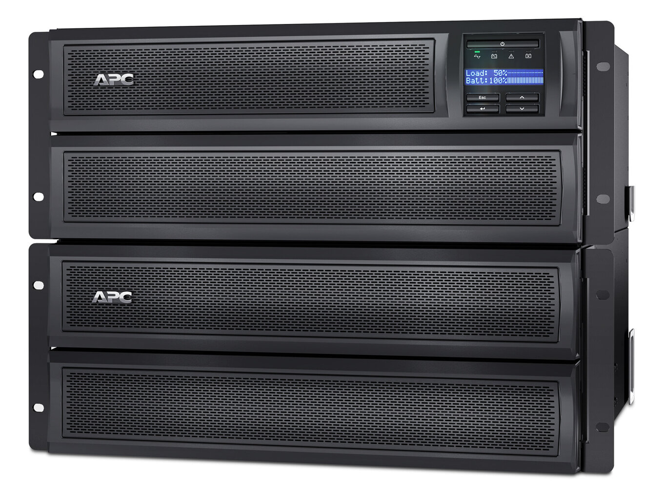 APC - SMX3000HVNC SMART X 3000VA R2T 4U LCD + AP9631 hinta ja tiedot | UPS-laitteet | hobbyhall.fi