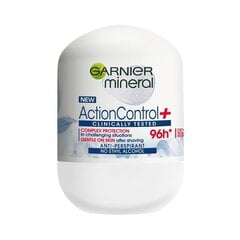 Roll-on deodorantti Garnier Mineral ActionControl 98H, 50 ml hinta ja tiedot | Deodorantit | hobbyhall.fi