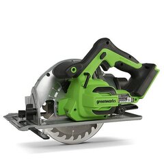 Pyörösaha GreenWorks GD24CS - 1500907 hinta ja tiedot | Greenworks Työkalut | hobbyhall.fi