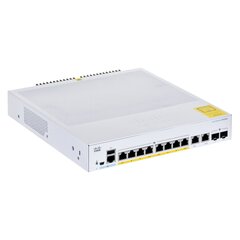 Cisco CBS350-8FP-2G-EU network switch Managed L2/L3 Gigabit Ethernet (10/100/1000) Silver hinta ja tiedot | Cisco Tietokoneet ja pelaaminen | hobbyhall.fi