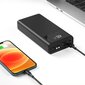 Varavirtalähde L-Brno Power Bank 30000Mah, LED-näyttö, musta hinta ja tiedot | Varavirtalähteet | hobbyhall.fi