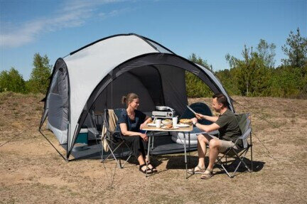 Teltta Easy Camp Camp Shelter, harmaa hinta ja tiedot | Teltat | hobbyhall.fi