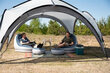 Teltta Easy Camp Camp Shelter, harmaa hinta ja tiedot | Teltat | hobbyhall.fi