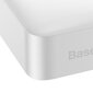 Baseus Bipow 20000mAh 15W valkoinen (Overseas Edition) +USB-A - Micro USB 0.25m valkoinen (PPBD050102) hinta ja tiedot | Varavirtalähteet | hobbyhall.fi