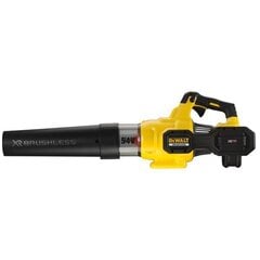 Akulla lehtipuhallin 54V FLEXVOLT DEWALT DCMBA572N-XJ (ilman akkua) hinta ja tiedot | Oksasilppurit, lehtipuhaltimet | hobbyhall.fi