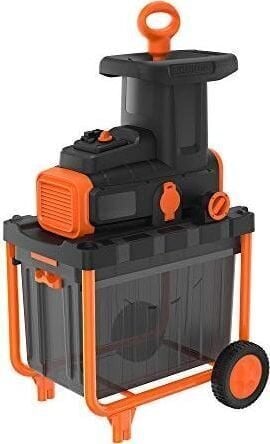 Sähkökäyttöinen puutarhasilppuri 2800W Black & Decker BEGAS5800-QS hinta ja tiedot | Oksasilppurit, lehtipuhaltimet | hobbyhall.fi