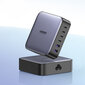 Ugreen 200W PPS 4 x USB tyyppi C / 2 x USB-A harmaa (CD271) hinta ja tiedot | Adapterit | hobbyhall.fi