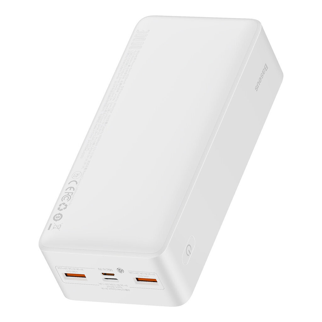 Baseus Bipow 30000mAh 20W + USB-A - Micro USB 0.25m PPBD050402 hinta ja tiedot | Varavirtalähteet | hobbyhall.fi