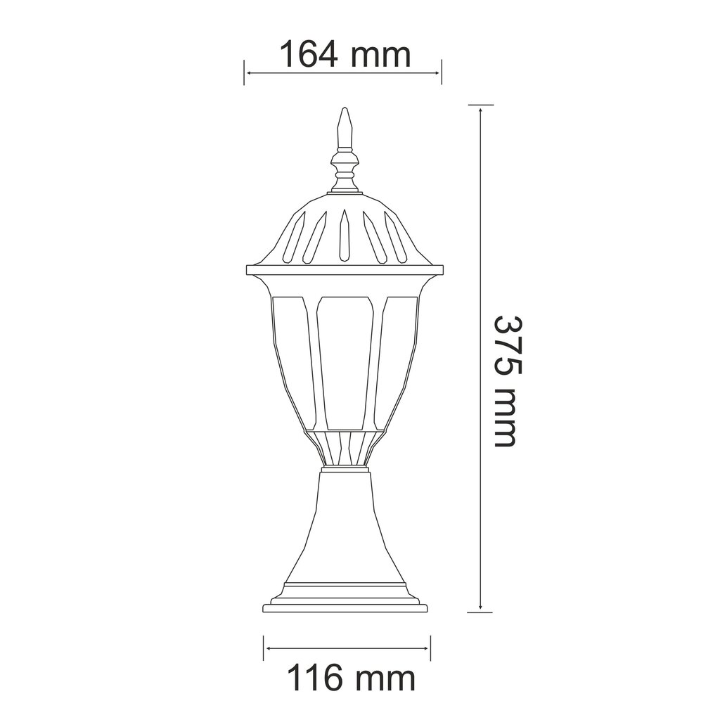 Polux ulkovalaisin hinta ja tiedot | Puutarha- ja ulkovalot | hobbyhall.fi