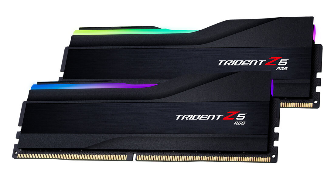 G.Skill Trident Z5 RGB, 32GB (2x16GB), DDR5, 6000MHz, Musta (F5-6000J3238F16GX2-TZ5RK) hinta ja tiedot | Muisti (RAM) | hobbyhall.fi