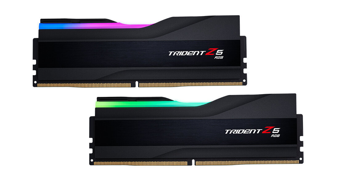 G.Skill Trident Z5 RGB, 32GB (2x16GB), DDR5, 6000MHz, Musta (F5-6000J3238F16GX2-TZ5RK) hinta ja tiedot | Muisti (RAM) | hobbyhall.fi