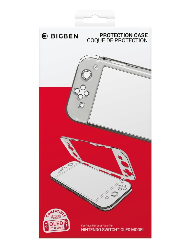 BIGBEN Nintendo Switch Polycarbonate Hardcase konsolikotelo hinta ja tiedot | Pelikonsolitarvikkeet | hobbyhall.fi