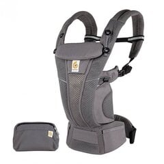 ERGObaby kantolaukku Omni Breeze, grafiitinharmaa, BCZ360PGRAPH hinta ja tiedot | Kantoreput | hobbyhall.fi