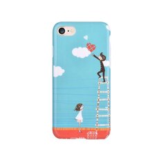 Suojakuori Devia Vivid Love Plastic Back Case For Apple iPhone 7 / 8, Sininen (Mocco Blister) hinta ja tiedot | Puhelimen kuoret ja kotelot | hobbyhall.fi
