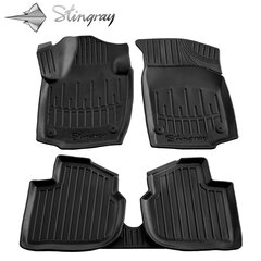 Stingray™ 3D -matot SEAT Toledo IV 2012–2019, 5 kpl musta /5020035 hinta ja tiedot | Auton kumimatot | hobbyhall.fi