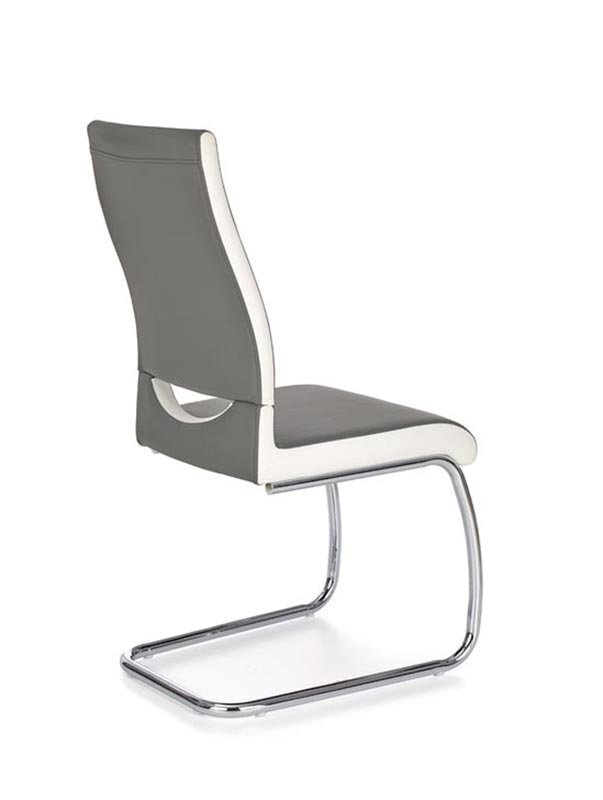 Tuoli K259, harmaa/valkoinen , 4 kpl hinta ja tiedot | Ruokapöydän tuolit | hobbyhall.fi