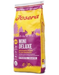 Josera Mini Delux, Koiran kuivaruoka lammasta 15 kg hinta ja tiedot | Koiran kuivaruoka | hobbyhall.fi