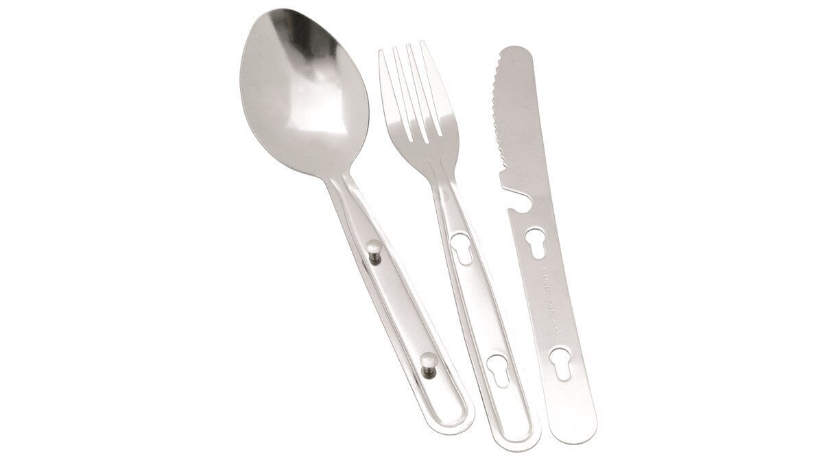 Matkailuvälinesarja Easy Camp Travel Cutlery hinta ja tiedot | Retkiastiat | hobbyhall.fi