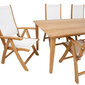 MALDIVE pöytä ja 6 taitettavaa tuolia hinta ja tiedot | Puutarhakalusteet | hobbyhall.fi