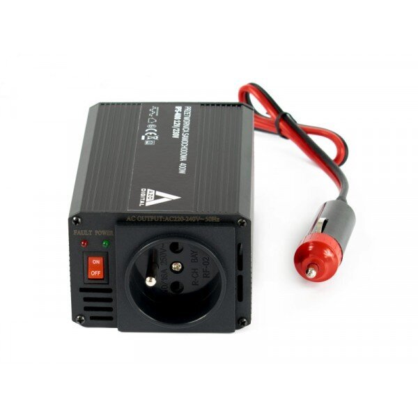 Invertteri DC/AC AZO Digital IPS-400W hinta ja tiedot | Aggregaatit | hobbyhall.fi