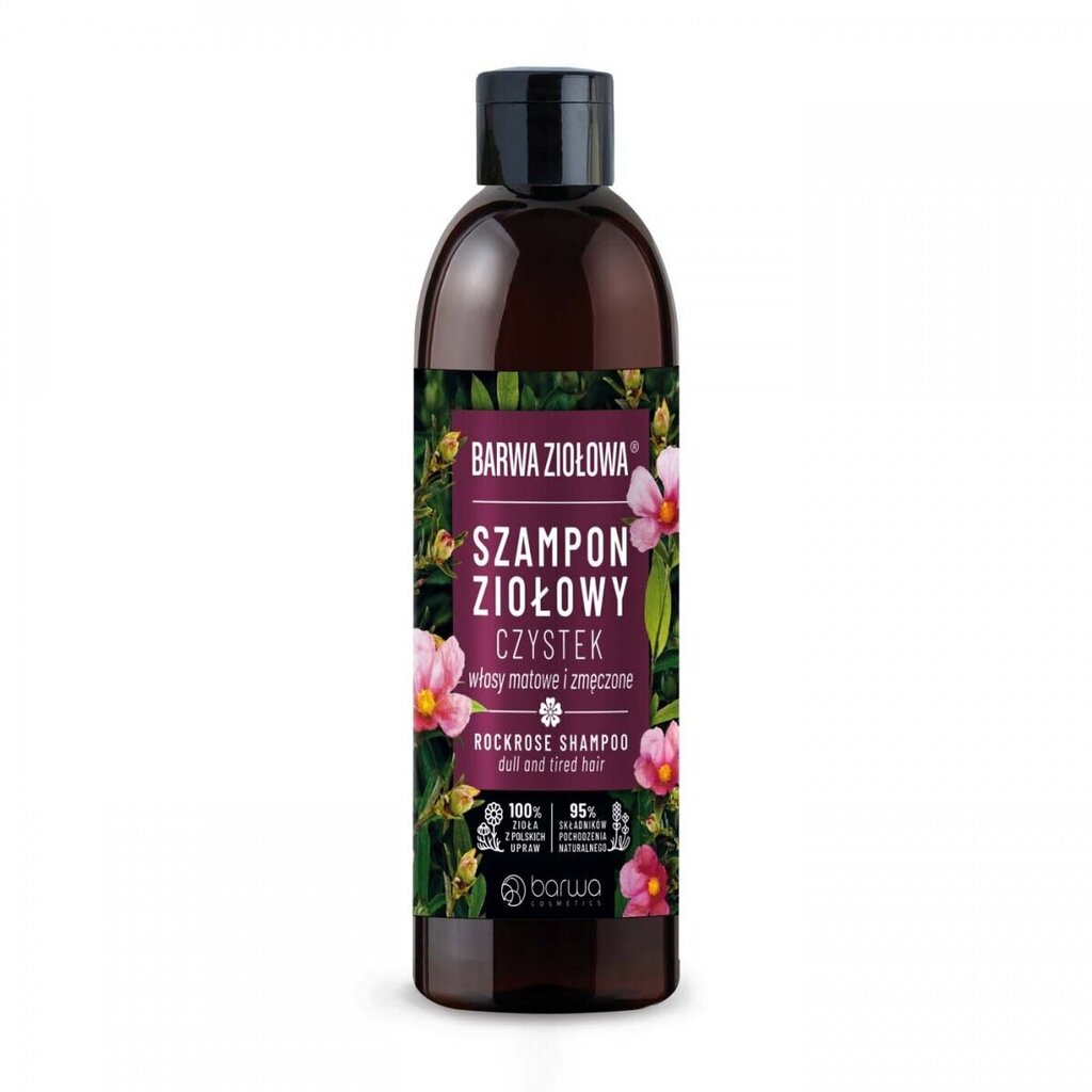 Yrttishampoo Barwa Herbal Cistus, 250ml hinta ja tiedot | Shampoot | hobbyhall.fi