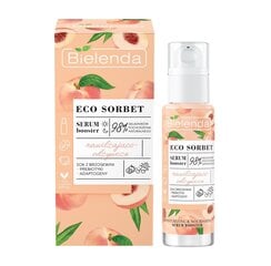 Kosteuttava ja ravitseva seerumi Bielenda Eco Sorbet persikka, 30ml hinta ja tiedot | Kasvoöljyt ja seerumit | hobbyhall.fi