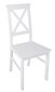 Alla 4 -tuolit 2 kpl, valkoinen hinta ja tiedot | Ruokapöydän tuolit | hobbyhall.fi