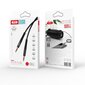 XO cable audio NB-R175A jack 3,5mm - jack 3,5mm 1,0 m black hinta ja tiedot | Puhelinkaapelit | hobbyhall.fi