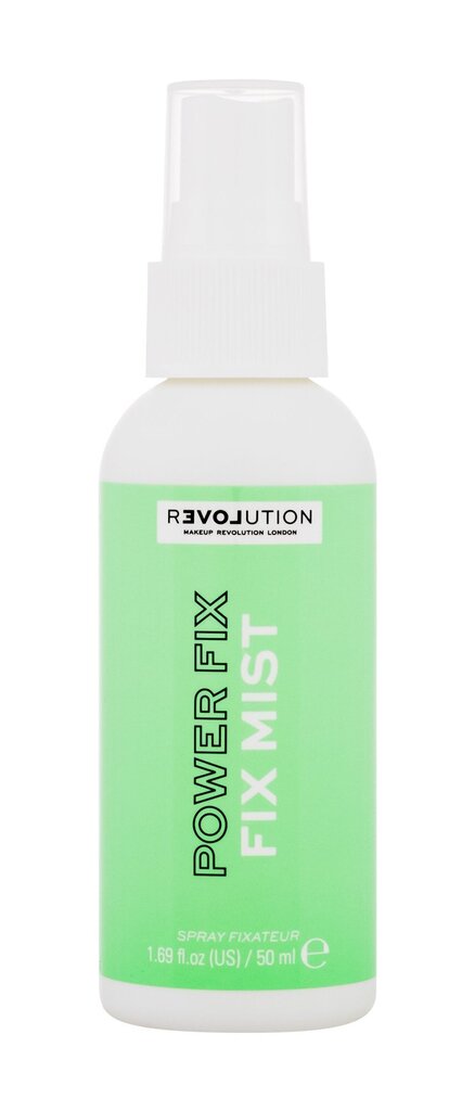 Meikinkiinnityssuihke Spray Revolution Relove Power Fix 50 ml hinta ja tiedot | Meikkivoiteet ja puuterit | hobbyhall.fi