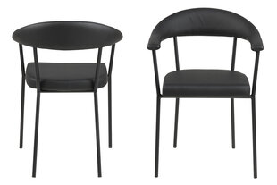 Ava-tuolit 2 kpl, musta hinta ja tiedot | Ruokapöydän tuolit | hobbyhall.fi