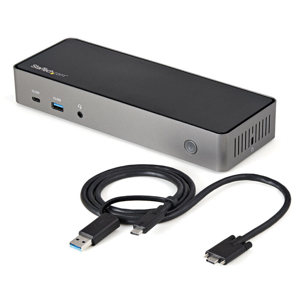 USB jakaja Startech DK31C3HDPDUE, HDMI/USB C/USB A hinta ja tiedot | Adapterit | hobbyhall.fi