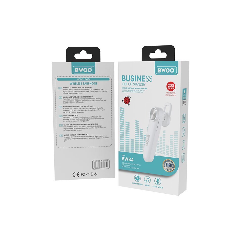 BWOO Bluetooth BW84 hinta ja tiedot | Kuulokkeet | hobbyhall.fi