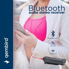 Bluetooth äänivastaanotin Gembird BTR-05 hinta ja tiedot | Gembird Autotuotteet | hobbyhall.fi