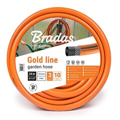 Puutarhan Kasteluletku Bradas GOLD LINE 1/2" - 20 m hinta ja tiedot | Puutarhaletkut, kastelukannut ja muut kastelutarvikkeet | hobbyhall.fi