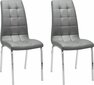 Anima-tuolit 2 kpl, harmaa hinta ja tiedot | Ruokapöydän tuolit | hobbyhall.fi