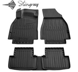 Stingray™ 3D -matot RENAULT Megane II (2002–2009) 5 kpl musta /5018035 hinta ja tiedot | Auton kumimatot | hobbyhall.fi