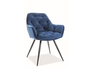 2 tuolin setti Signal Meble Cherry, sininen hinta ja tiedot | Ruokapöydän tuolit | hobbyhall.fi