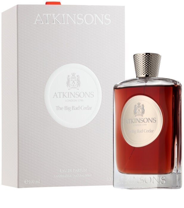 Atkinsons The Big Bad Cedar - EDP 100ml hinta ja tiedot | Naisten hajuvedet | hobbyhall.fi